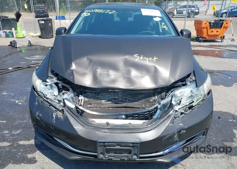 2013 Honda Civic Ex z USA, uszkodzony, nr VIN 19XFB2F80DE235878